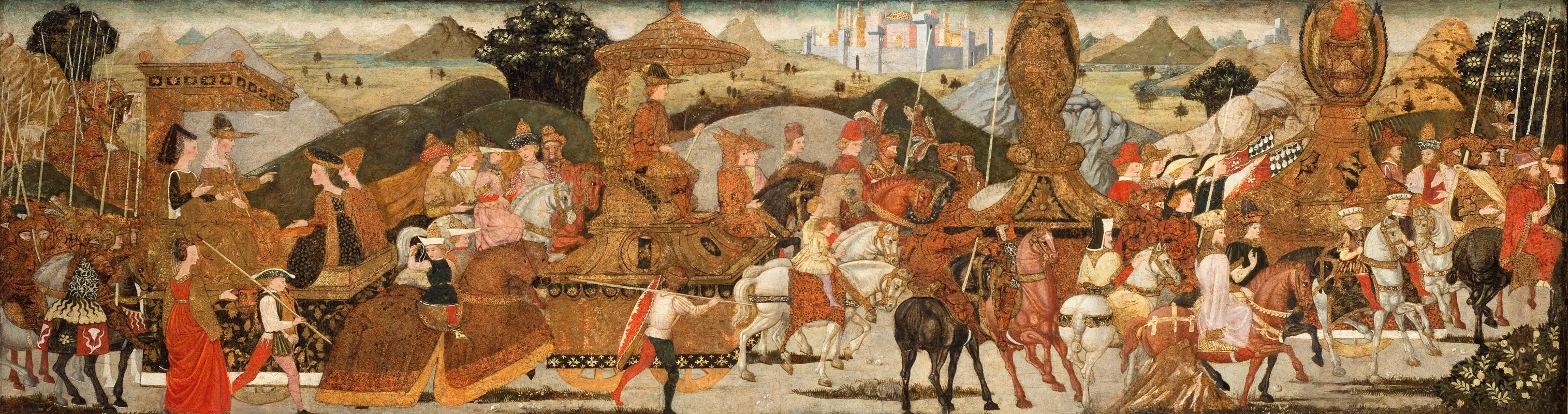 The Triumph Of Alexander Wall Art by Bernardo Rosselli - High-Resolution Digital Print