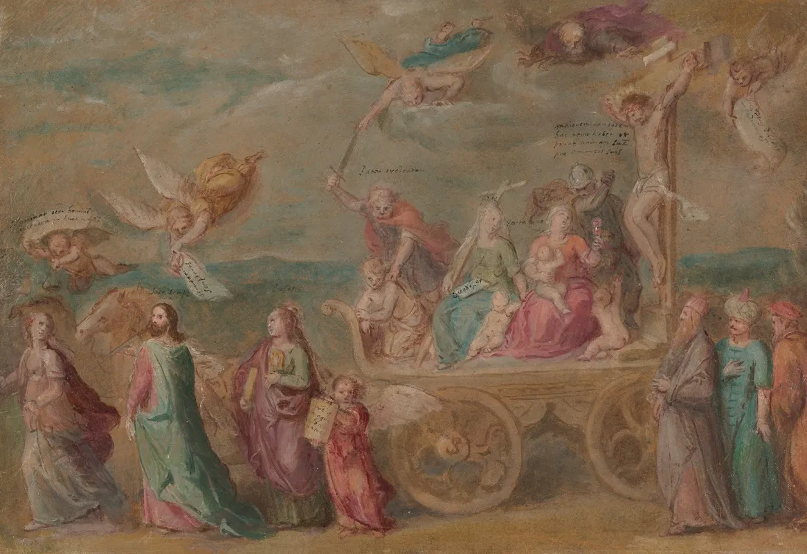 The Triumph Of The Word Of God From The Series Triumph Of The Catholic Church