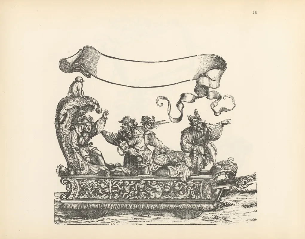The Triumphs Of The Emperor Maximilian I Pl 28