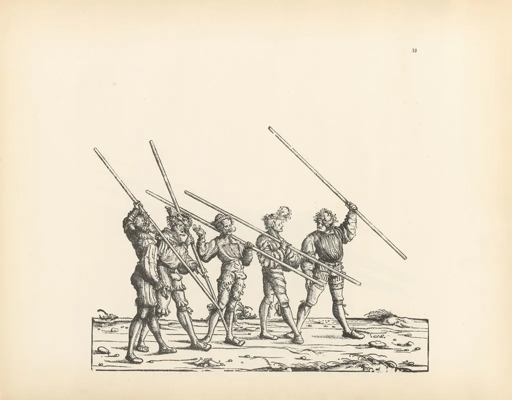 The Triumphs Of The Emperor Maximilian I Pl 34