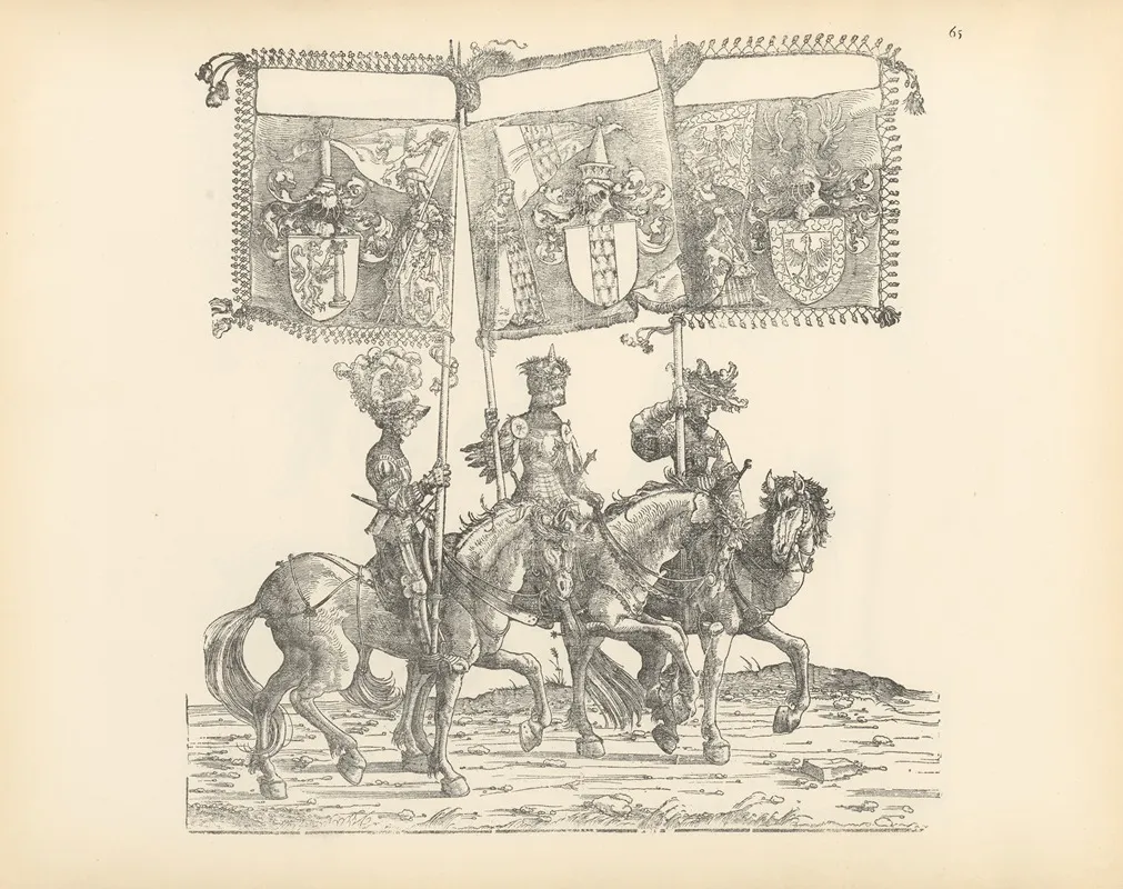 The Triumphs Of The Emperor Maximilian I Pl 65