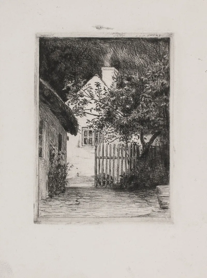 The Two Houses And The Fruit Tree