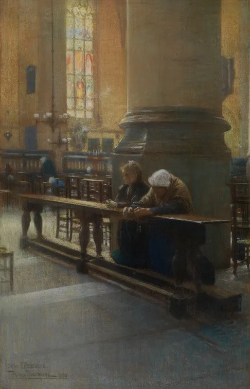 The Two Proven Ones Wall Art by Theo Van Doormael - High-Resolution Digital Print