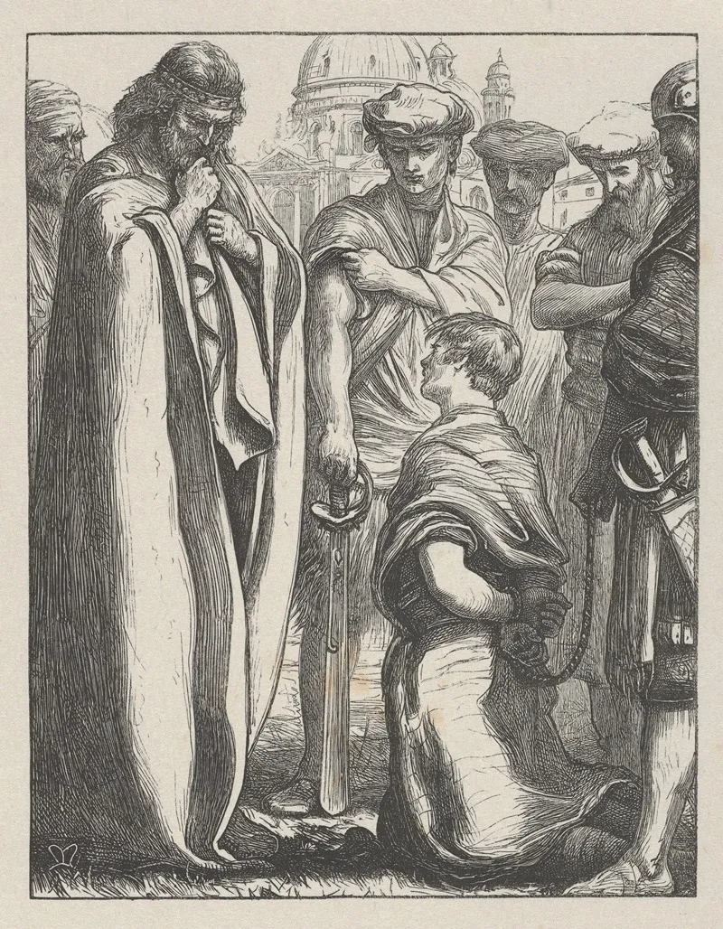The Unmerciful Servant Wall Art by Sir John Everett Millais - High-Resolution Digital Print