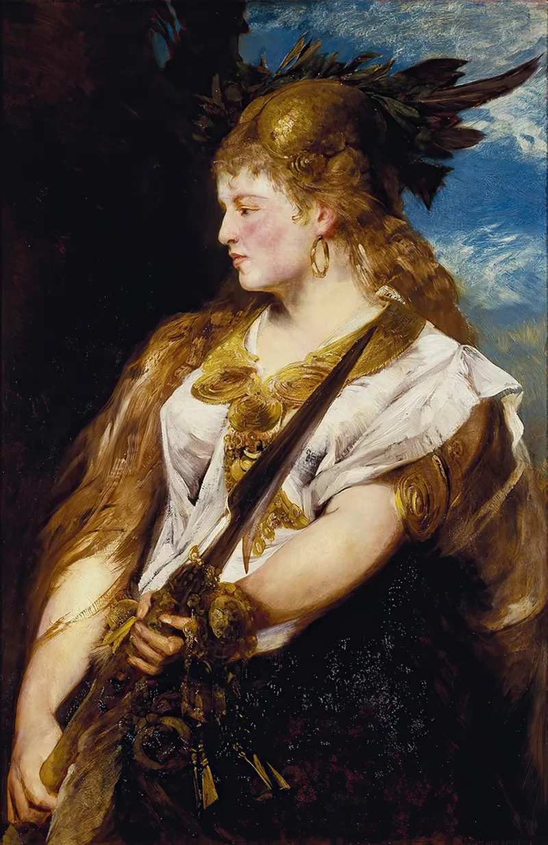The Valkyrie Wall Art by Hans Makart - High-Resolution Digital Print