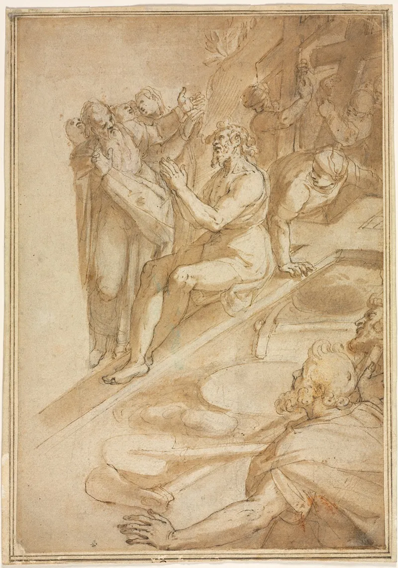 The Verification Of The True Cross Wall Art by Filippo Bellini - High-Resolution Digital Print