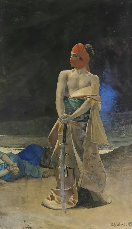 The Victorious Warrior Wall Art by Jehan Georges Vibert - High-Resolution Digital Print