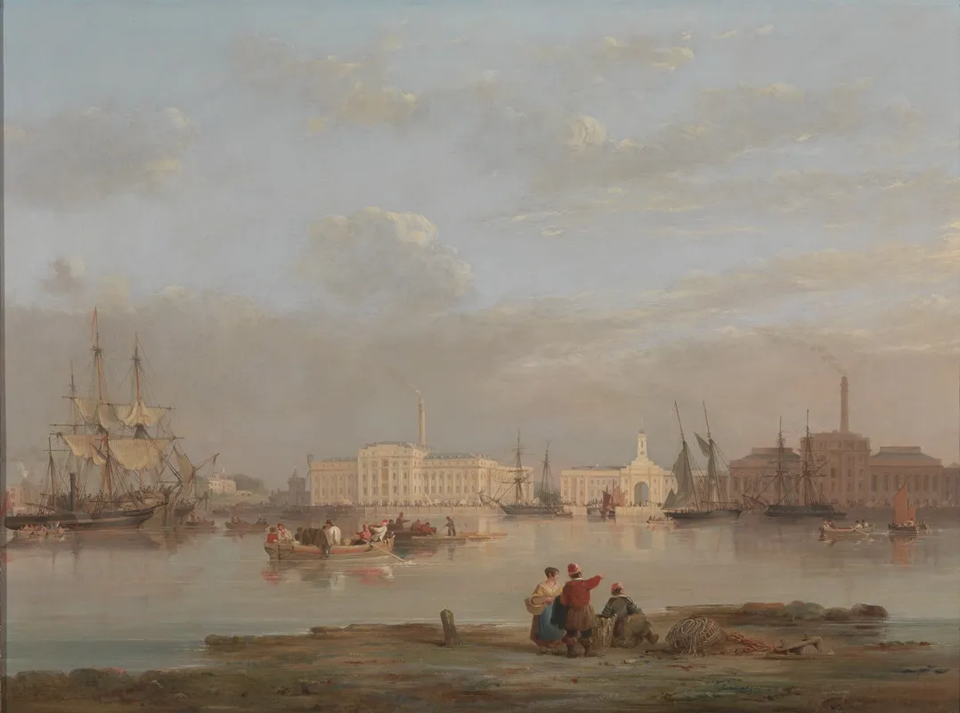 The Victualling Office Plymouth 2 Wall Art by Nicholas Condy - High-Resolution Digital Print