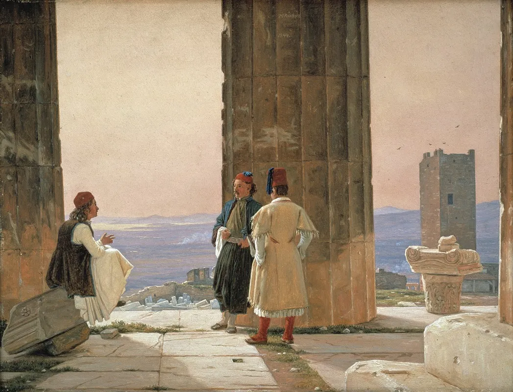 The View From The Temple Of Athena On The Acropolis