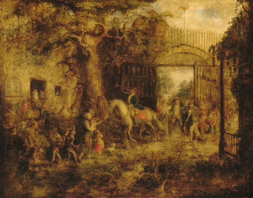 The Vigilant Stuyvesants Wall Street Gate