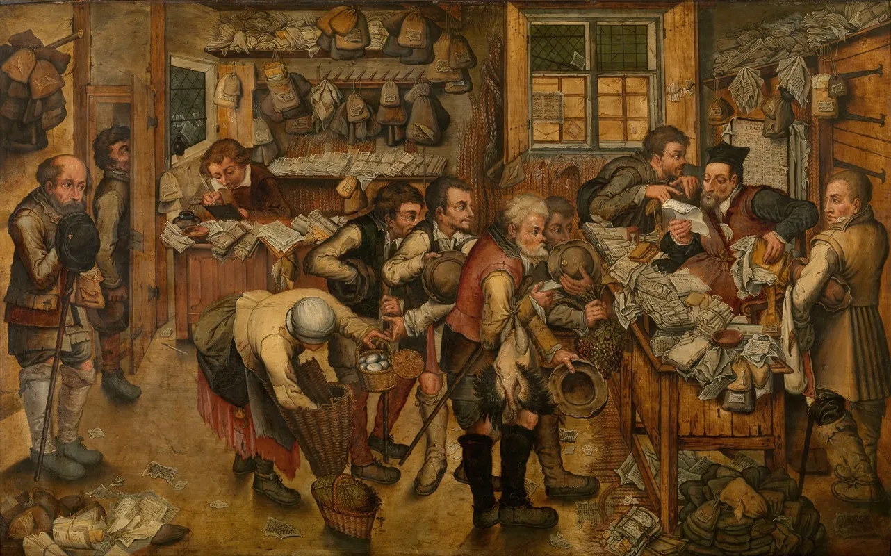 The Village Lawyer Wall Art by Pieter Brueghel III - High-Resolution Digital Print