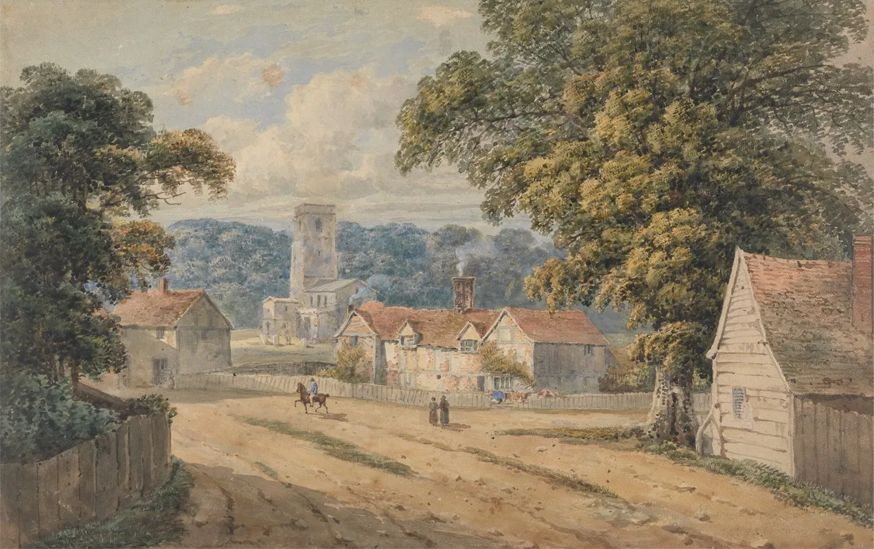 The Village Of Aldbury Hertfordshire