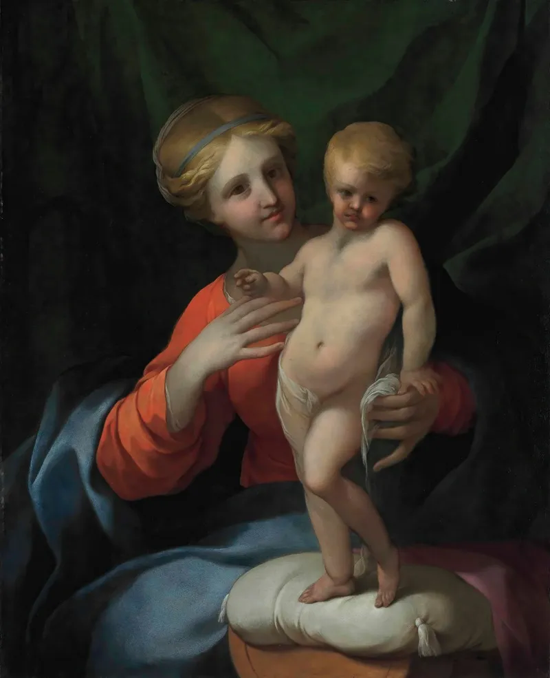 The Virgin And Child 12 Wall Art by Lubin Baugin - High-Resolution Digital Print