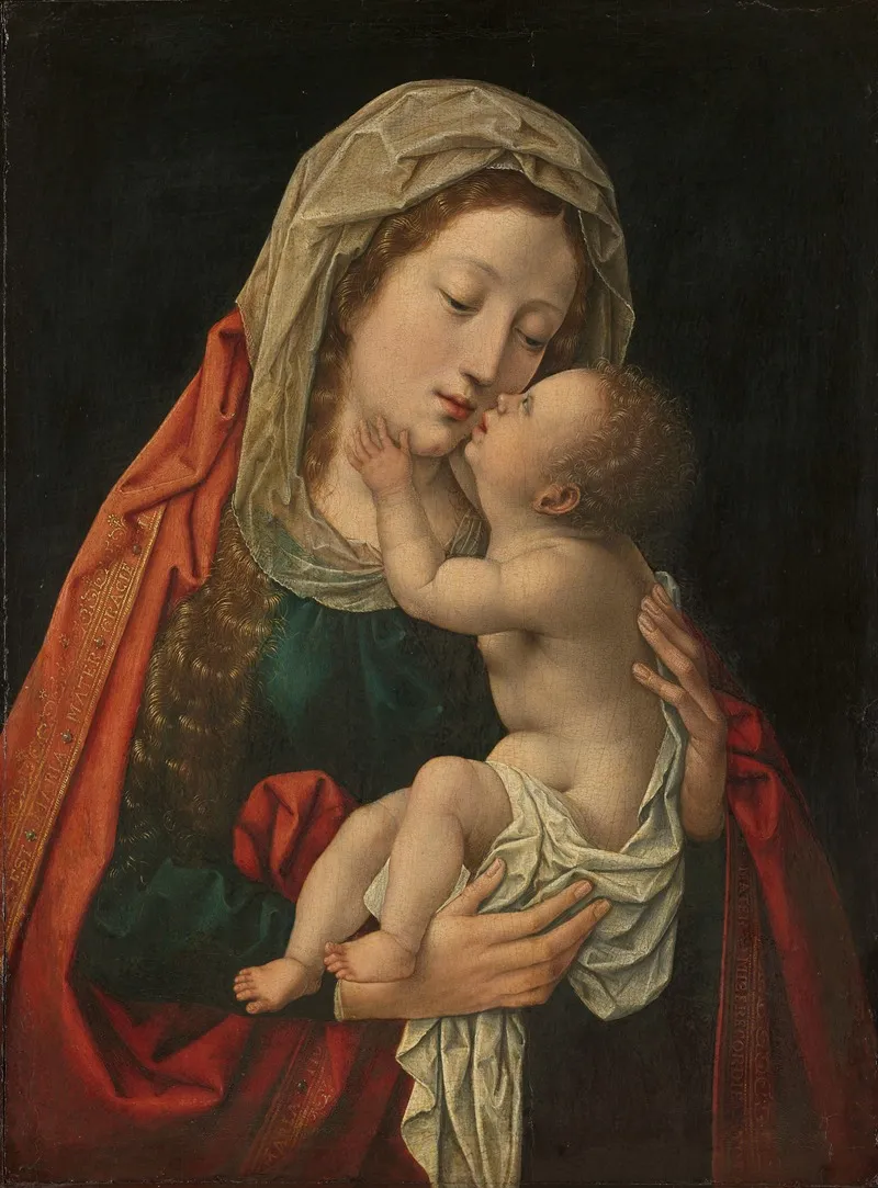 The Virgin And Child 16 Wall Art by Workshop of Bernard van Orley - High-Resolution Digital Print