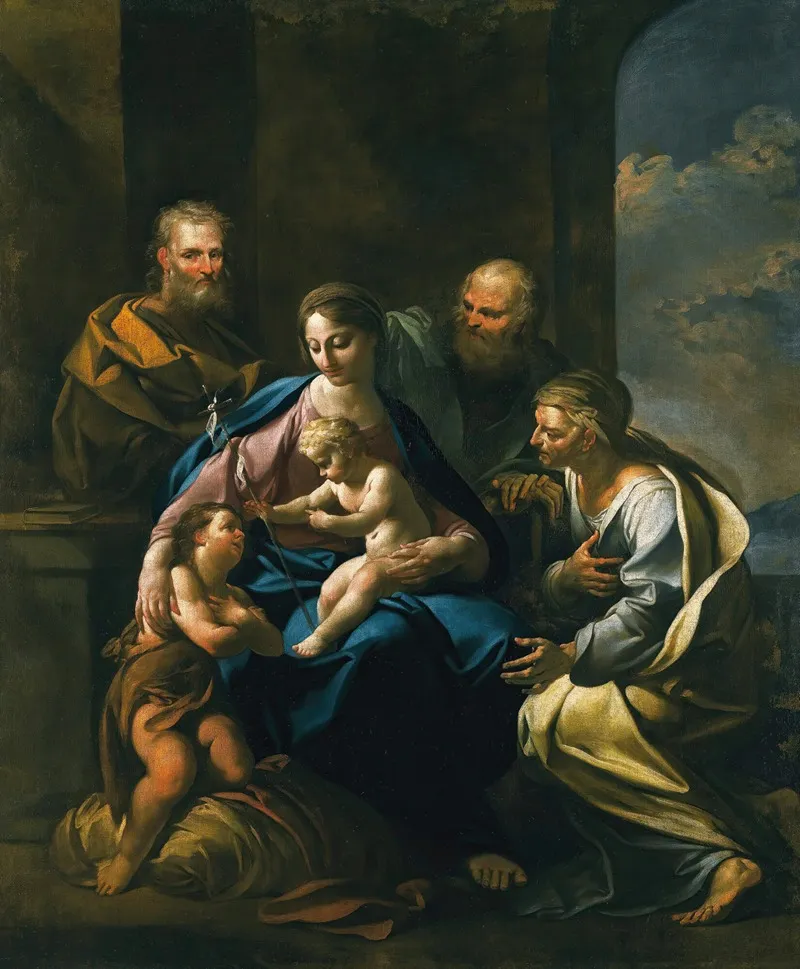 The Virgin And Child With Saints 2