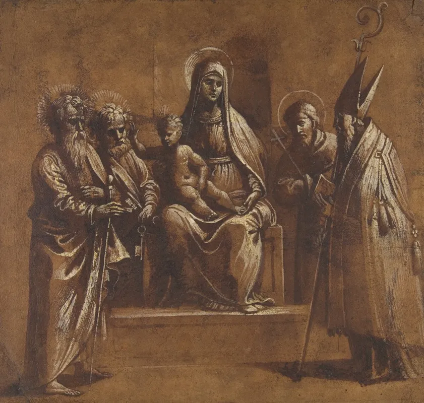 The Virgin And Child With Saints 3