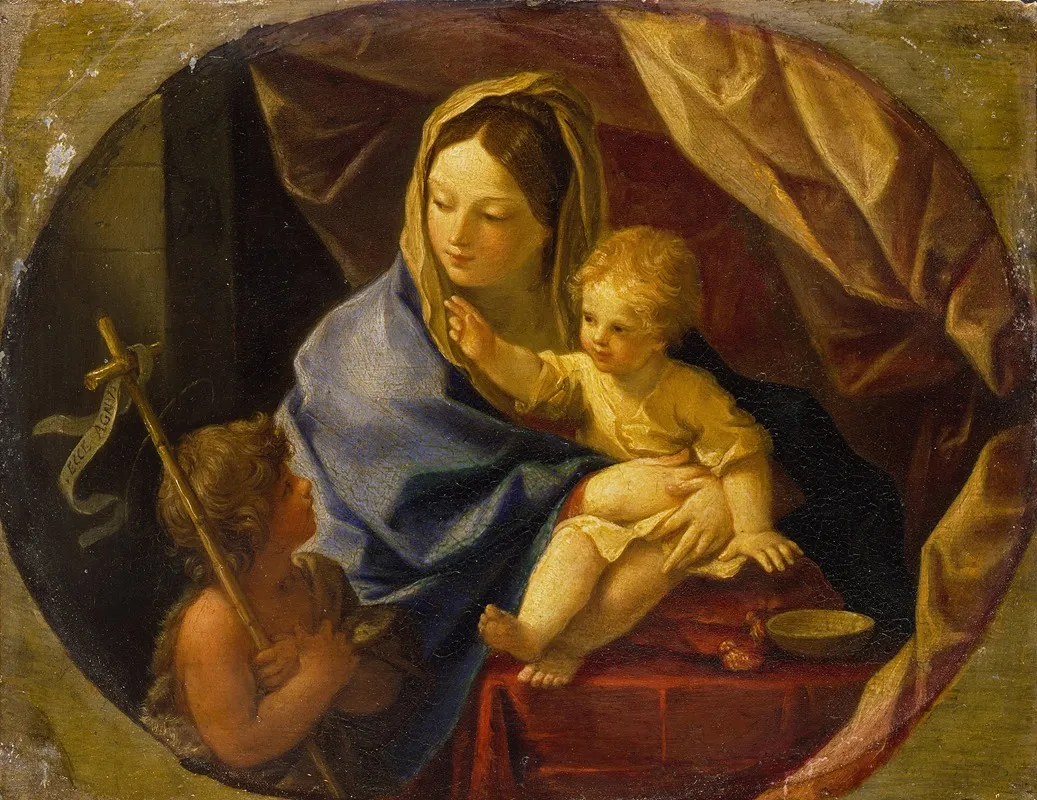 The Virgin And Child With The Infant Baptist 2