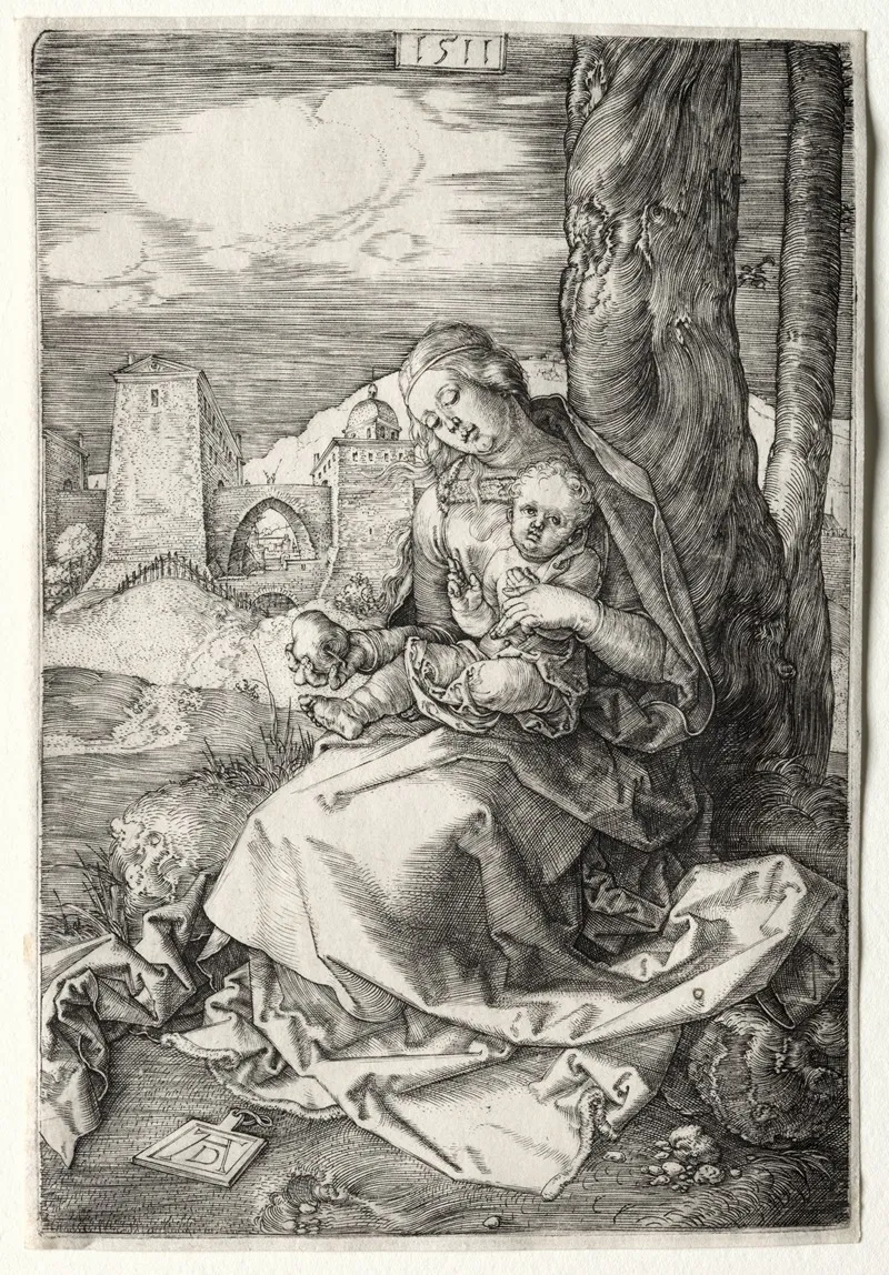 The Virgin And Child With The Pear