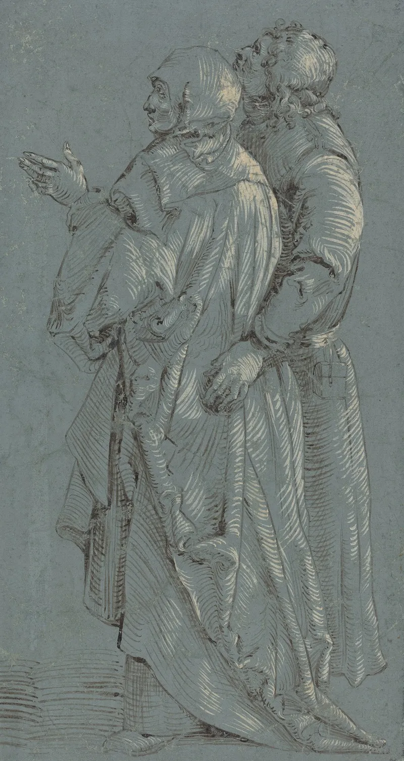 The Virgin And Saint John Wall Art by After Hans Baldung Grien - High-Resolution Digital Print