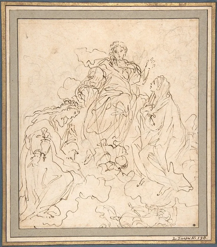 The Virgin And Saint Rosalia Interceding With Christ