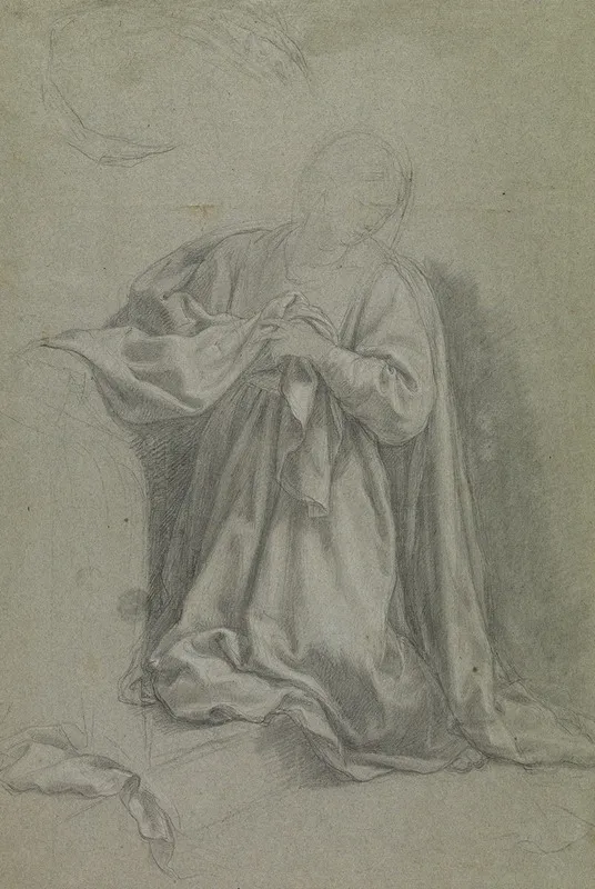 The Virgin Annunciate 4 Wall Art by Francisco Bayeu y Subias - High-Resolution Digital Print