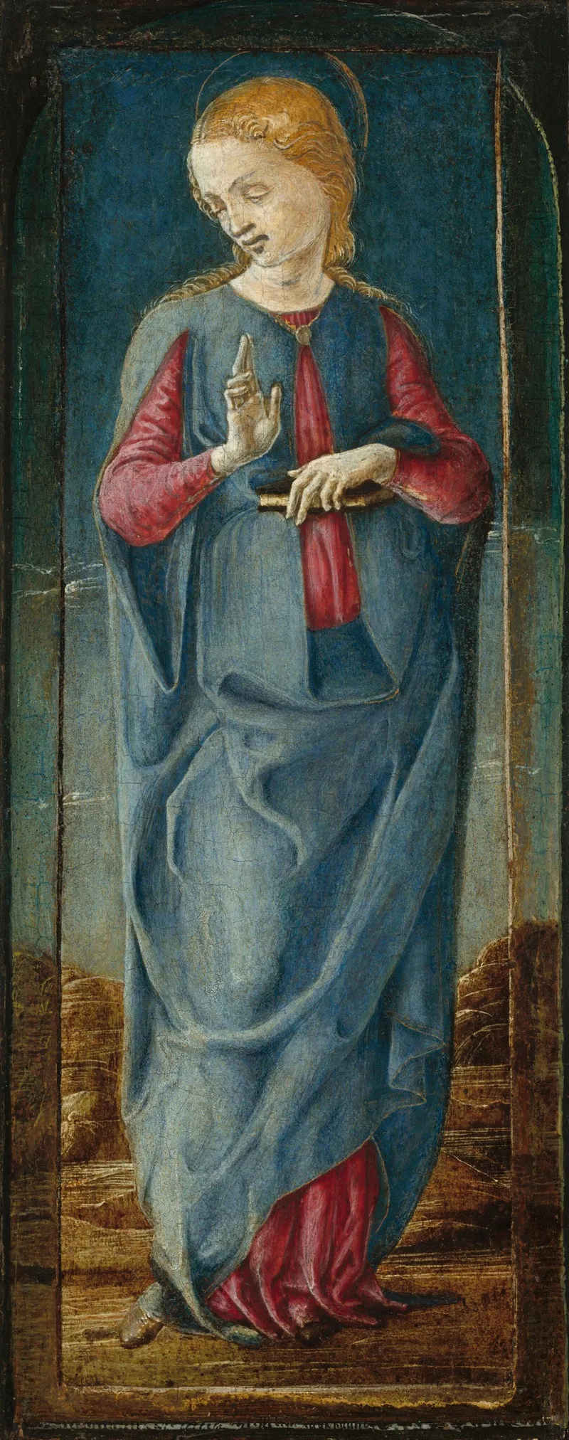 The Virgin Annunciate 6 Wall Art by Cosmè Tura - High-Resolution Digital Print