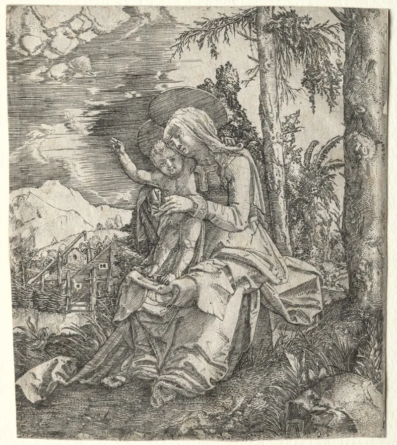 The Virgin In A Landscape 2
