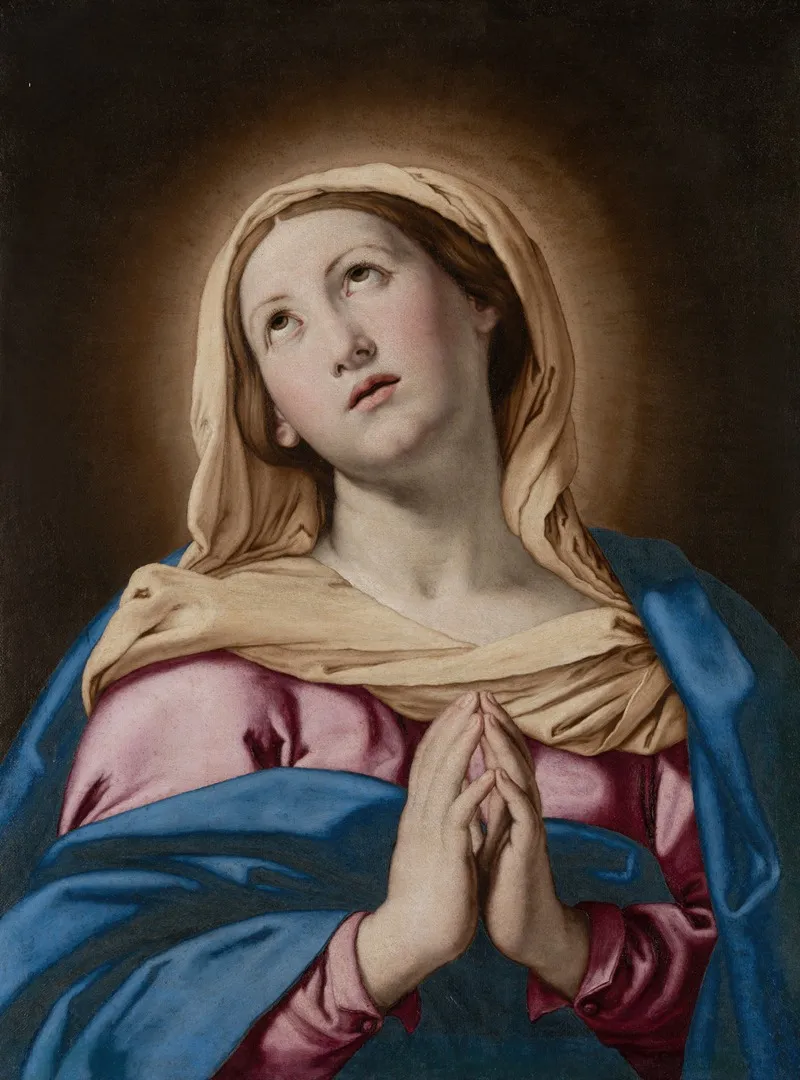 The Virgin In Prayer 3 Wall Art by Giovanni Battista Salvi da Sassoferrato - High-Resolution Digital Print