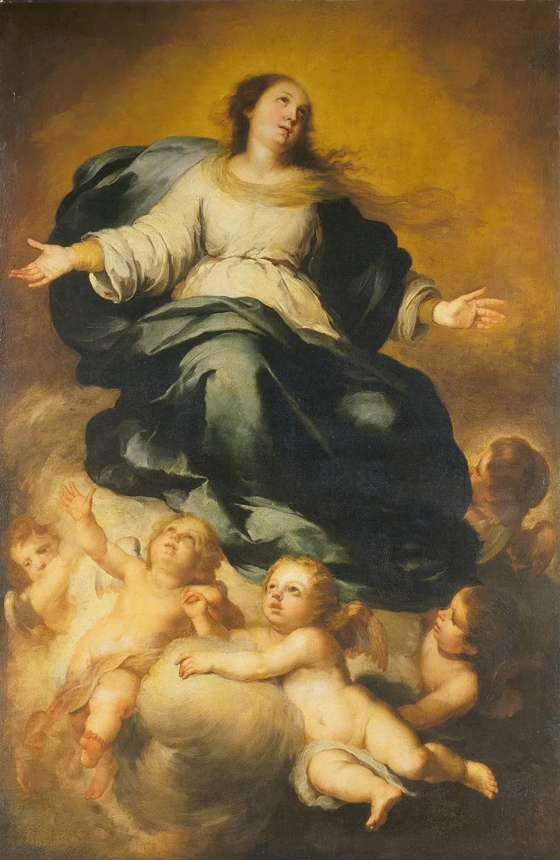 The Virgin Of The Assumption Wall Art by Francisco Meneses Osorio - High-Resolution Digital Print