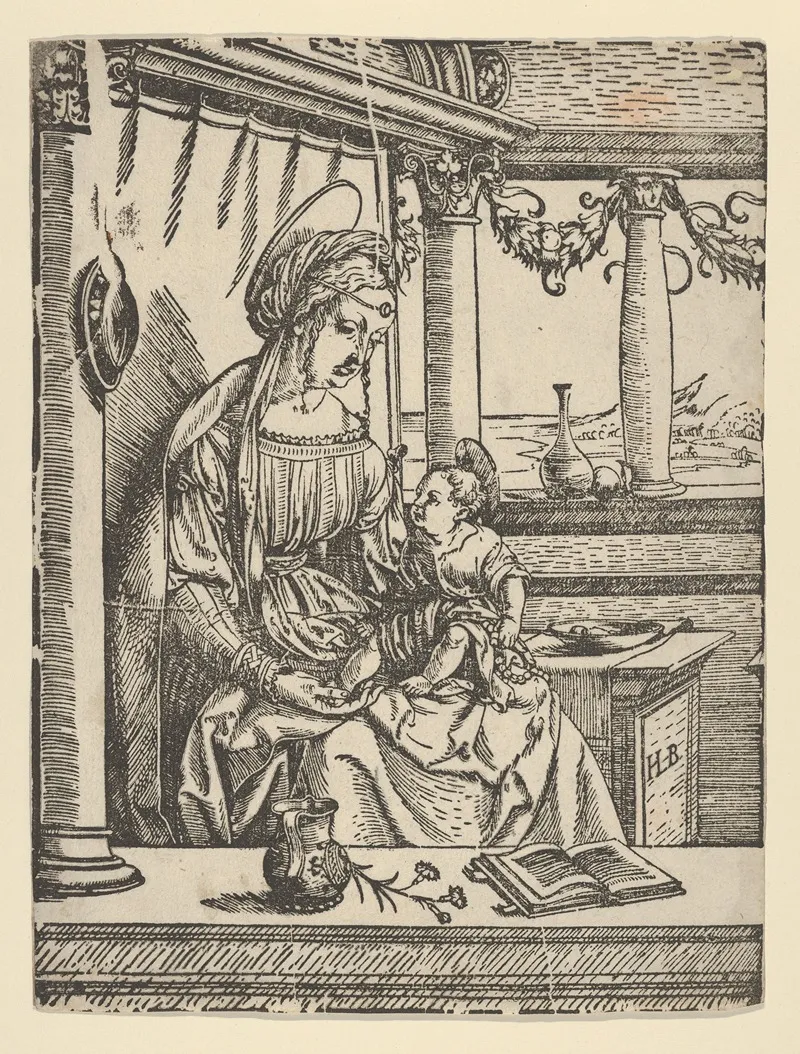 The Virgin Seated With The Child