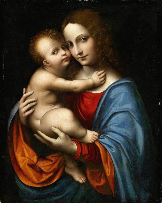 The Virgin With Child Wall Art by Giampietrino (Giovanni Pietro Rizzoli) - High-Resolution Digital Print