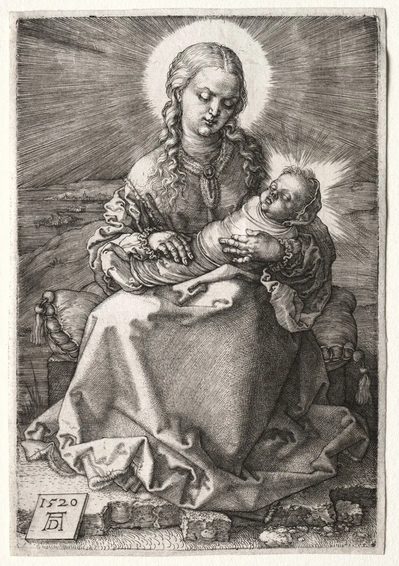 The Virgin With The Swaddled Child