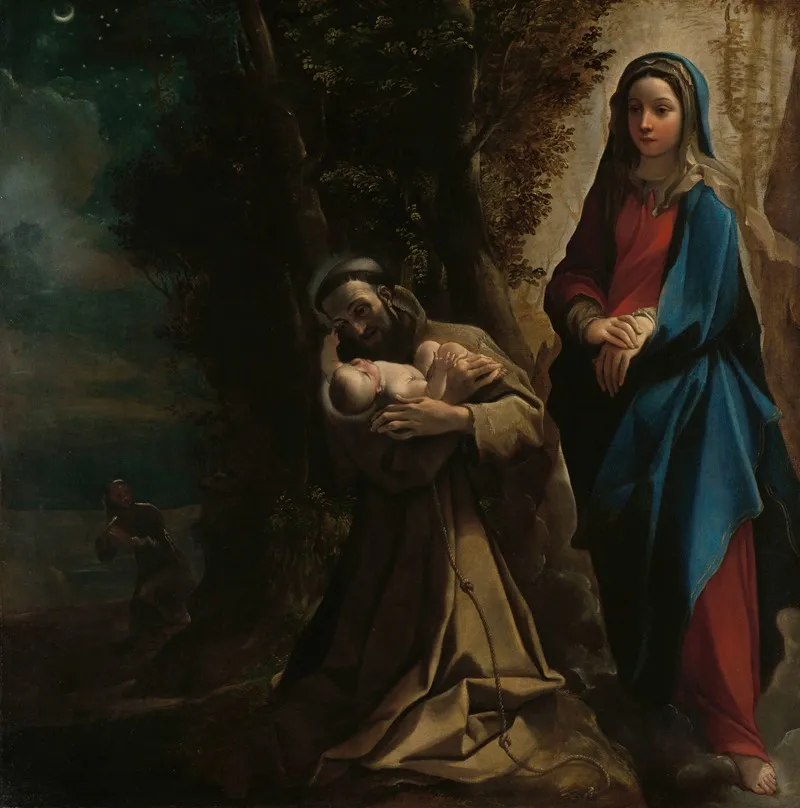 The Vision Of Saint Francis Of Assisi