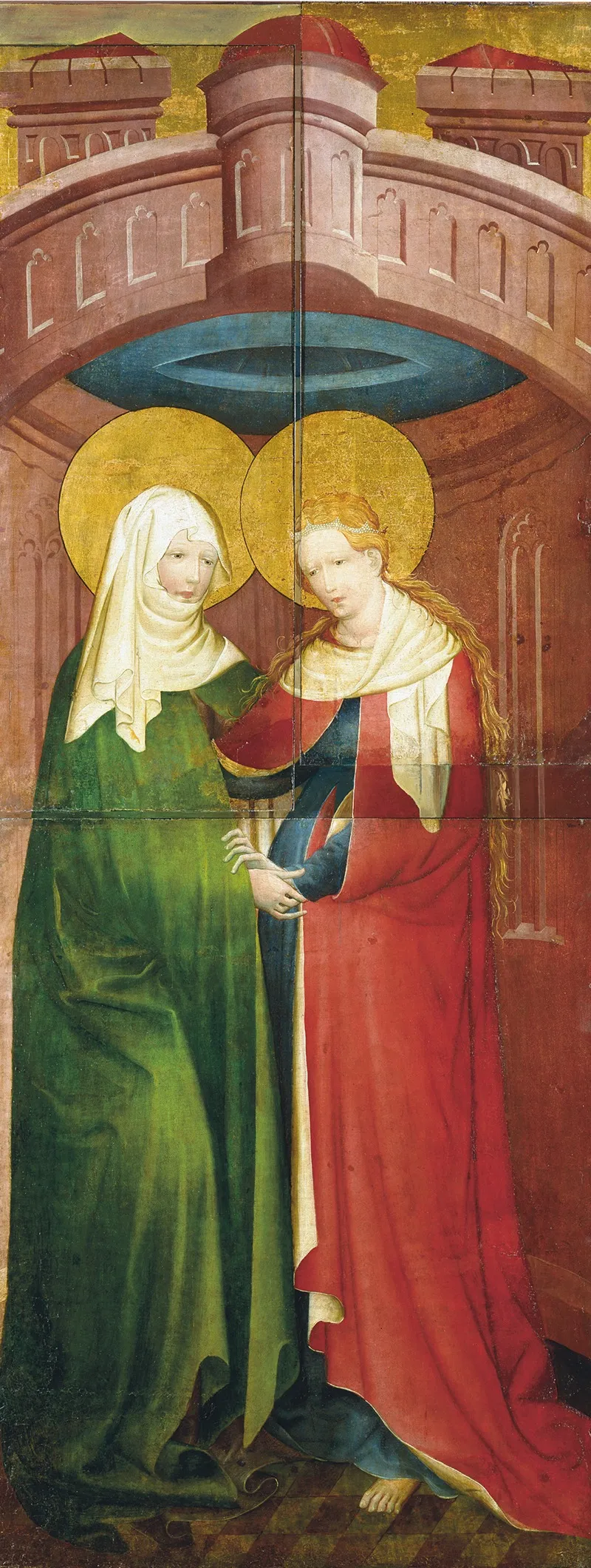 The Visitation 21 Wall Art by Master Of The Middle Rhine - High-Resolution Digital Print