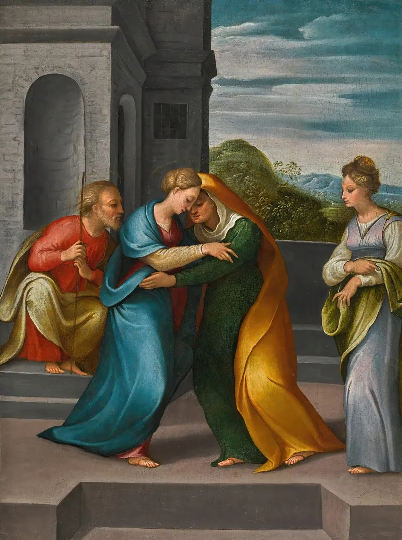 The Visitation 3 Wall Art by Girolamo Marchesi - High-Resolution Digital Print