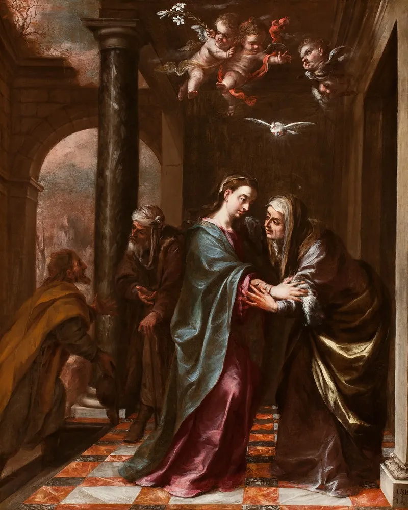 The Visitation 8 Wall Art by Juan de Valdés Leal - High-Resolution Digital Print