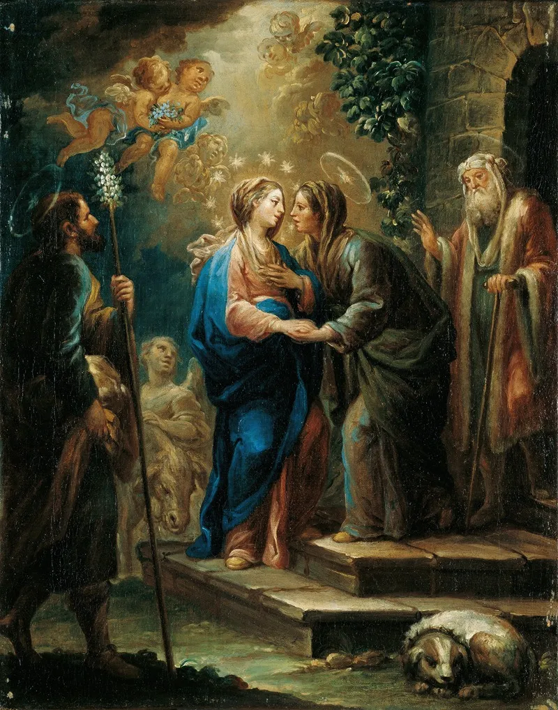 The Visitation 9 Wall Art by Jerónimo Ezquerra - High-Resolution Digital Print