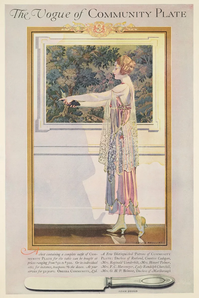 The Vogue Of Community Plate Wall Art by Coles Phillips - High-Resolution Digital Print