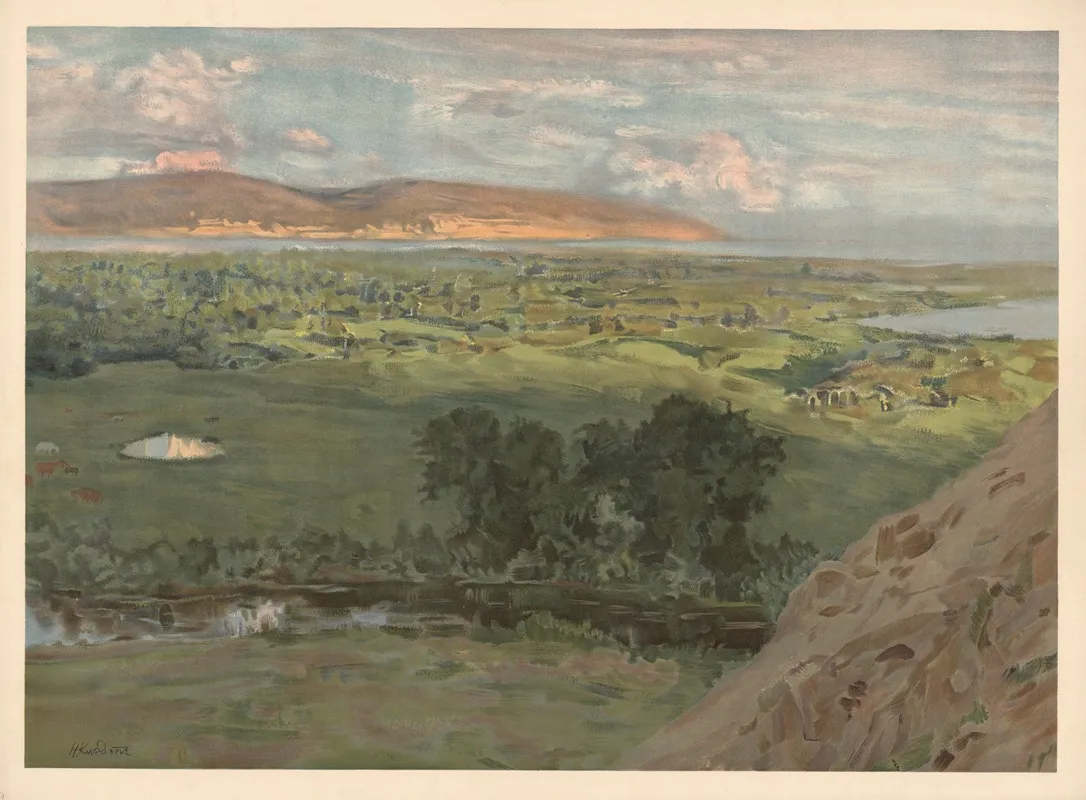 The Volga And The Zhiguli Mountains 2