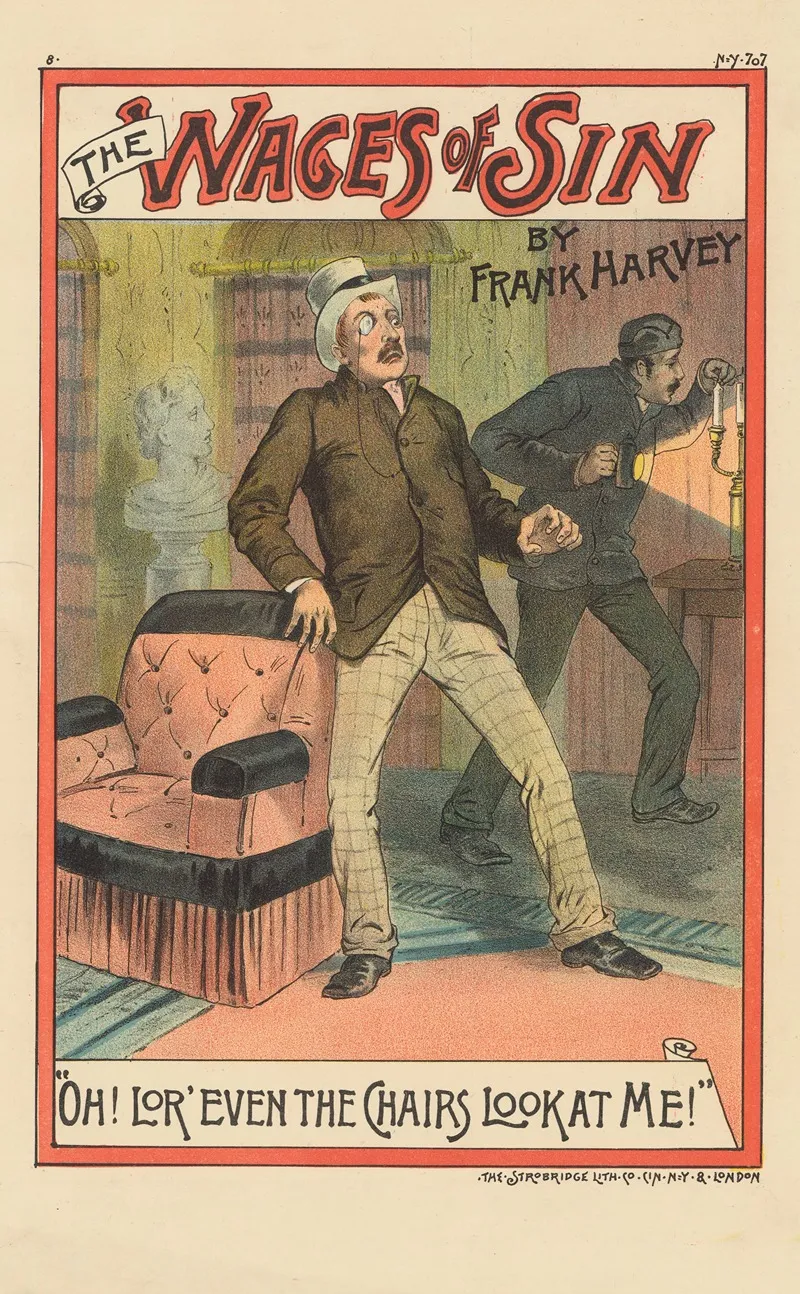 The Wages Of Sin By Frank Harvey Oh Loreven The Chairs Look At Me