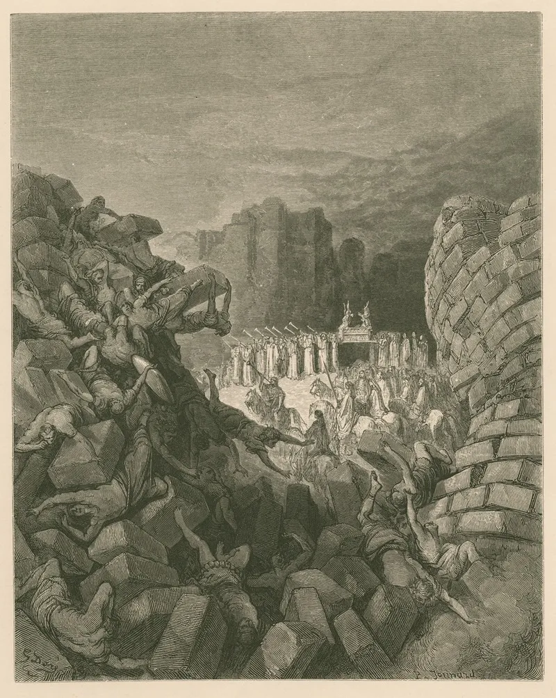 The Walls Of Jericho Falling Down