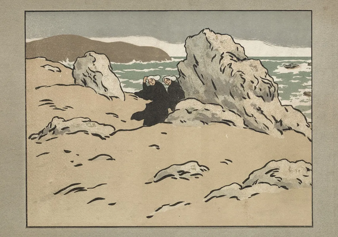 The Wandering Jew Back Cover Wall Art by Henri Rivière - High-Resolution Digital Print