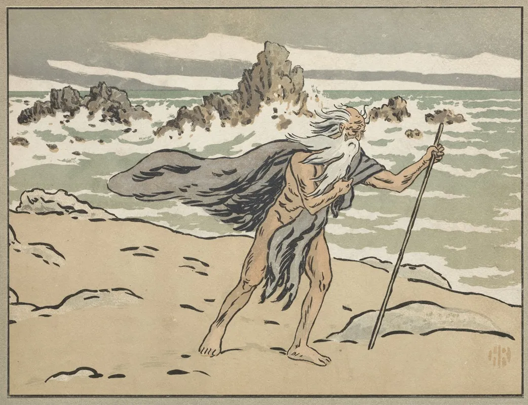 The Wandering Jew Cover Wall Art by Henri Rivière - High-Resolution Digital Print
