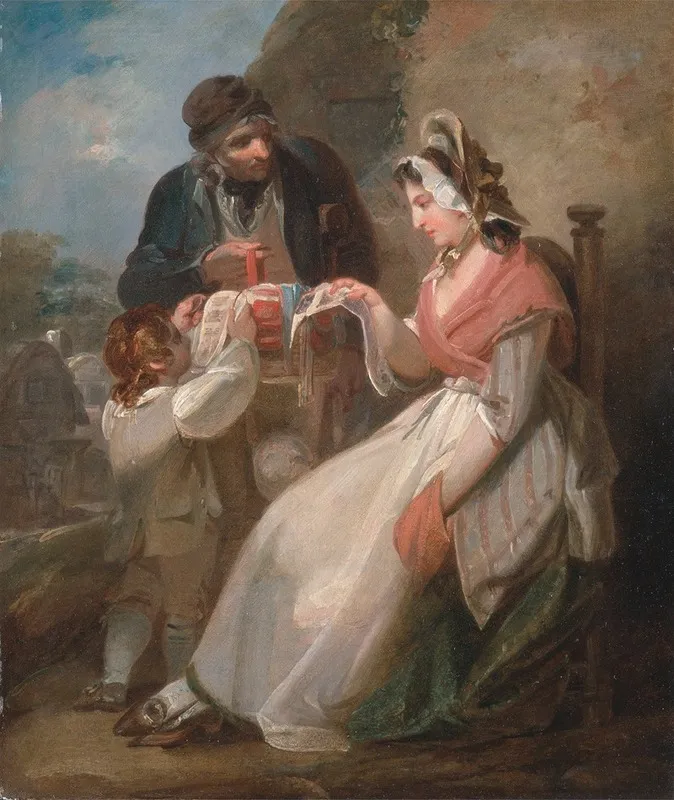 The Wandering Sailor Wall Art by Henry Singleton - High-Resolution Digital Print