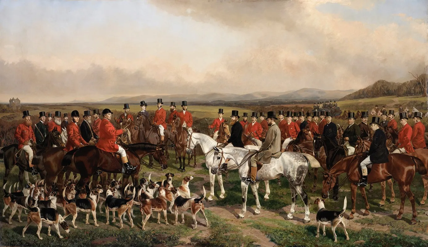 The Ward Hunt Wall Art by William Osborne - High-Resolution Digital Print