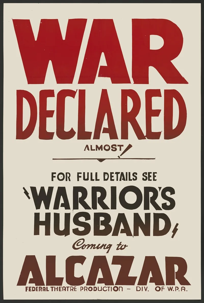 The Warriors Husband Wall Art by Anonymous - High-Resolution Digital Print