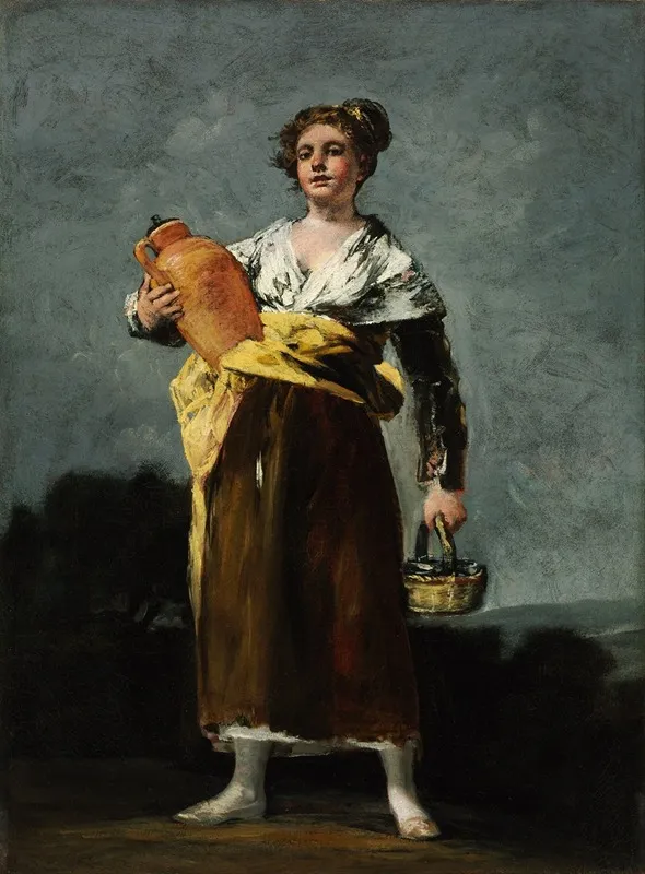 The Water Carrier 2 Wall Art by Francisco de Goya - High-Resolution Digital Print