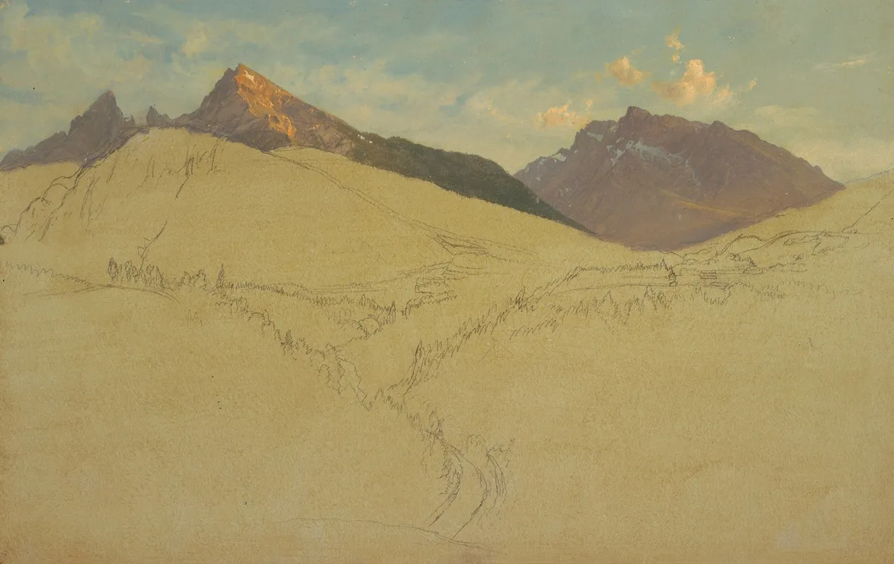 The Watzmann Near Berchtesgaden Bavaria