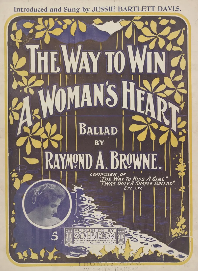 The Way To Win A Womans Heart Wall Art by Anonymous - High-Resolution Digital Print