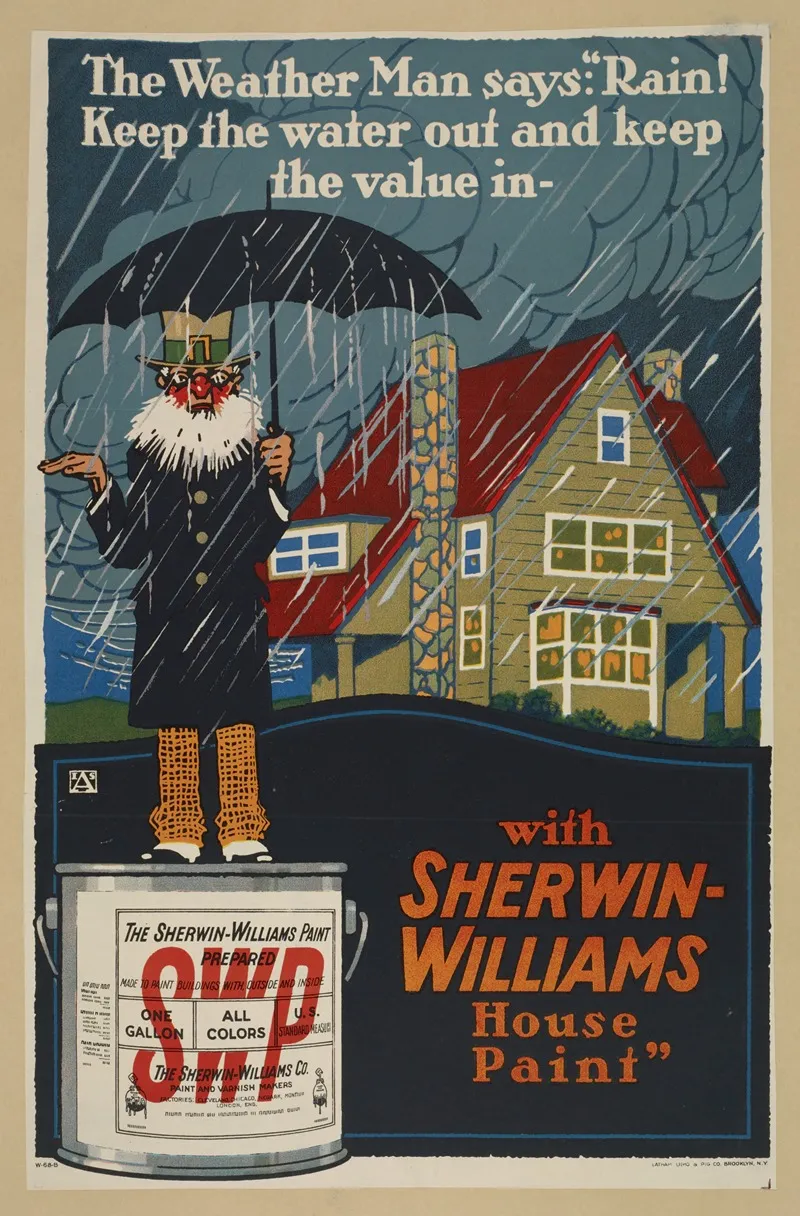 The Weather Man Says Rain Keep The Water Out With Sherwin Williams House Paint